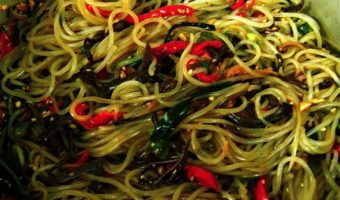 Korean Japchae Noodles