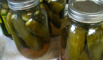 Dill Pickled Cucumbers Recipe