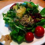 raw-salad-avocado-pomegranate-lettuce-cherry-tomato-sprouts