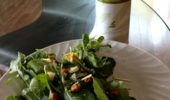 arugula-olive-oil-candied-pecans-sheeps milk-salad