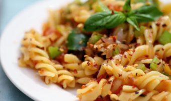 homemade gluten-free fusilli