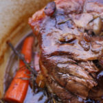 Slow Cooked Lamb shanks