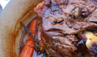 Slow Cooked Lamb shanks