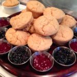 vegan popup brunch scones