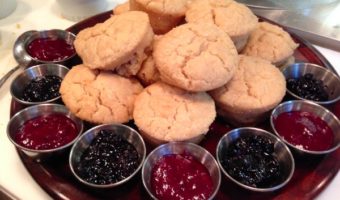 vegan popup brunch scones