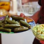 Vegan Avocado-Stuffed and Roasted Jalapeño Peppers with Guacamole