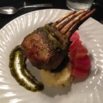 seared-rack-of-lamb-potato-puree-pickled-bets-honey-parsley-sauce