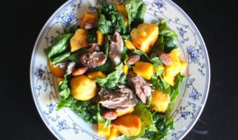 spring-salad-lemon-roasted-potatoes-maple-dressing