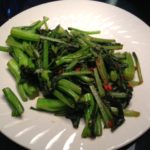 stir-fried Asian greens