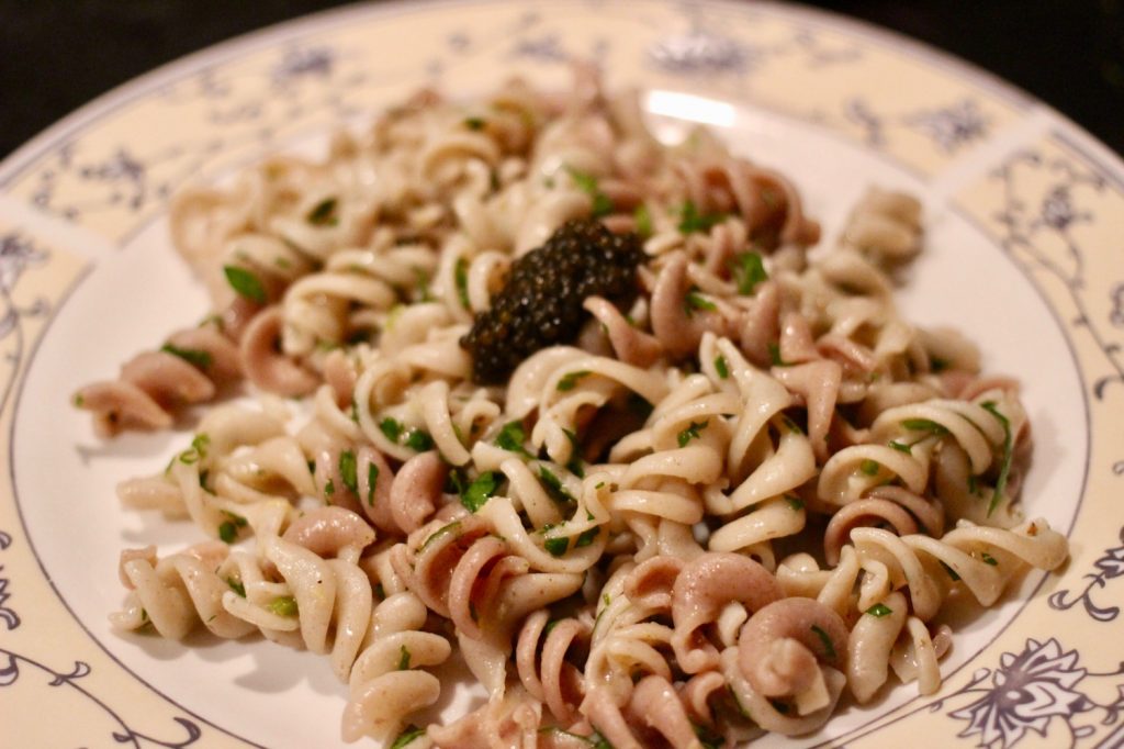 champagne-caviar-pasta