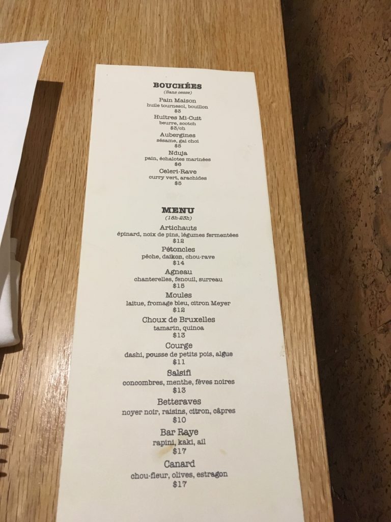 diplomate-menu