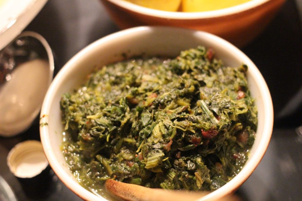 spinach-white-wine-dried-cranberries