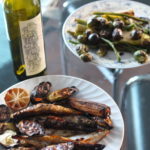 Sustainable BBQ Smelt with Grilled Vegetables and Lemon