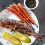 BBQ trout-ottolenghi