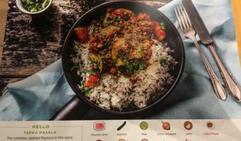 Hello Fresh in Montreal with Martin Juneau-lamb curry