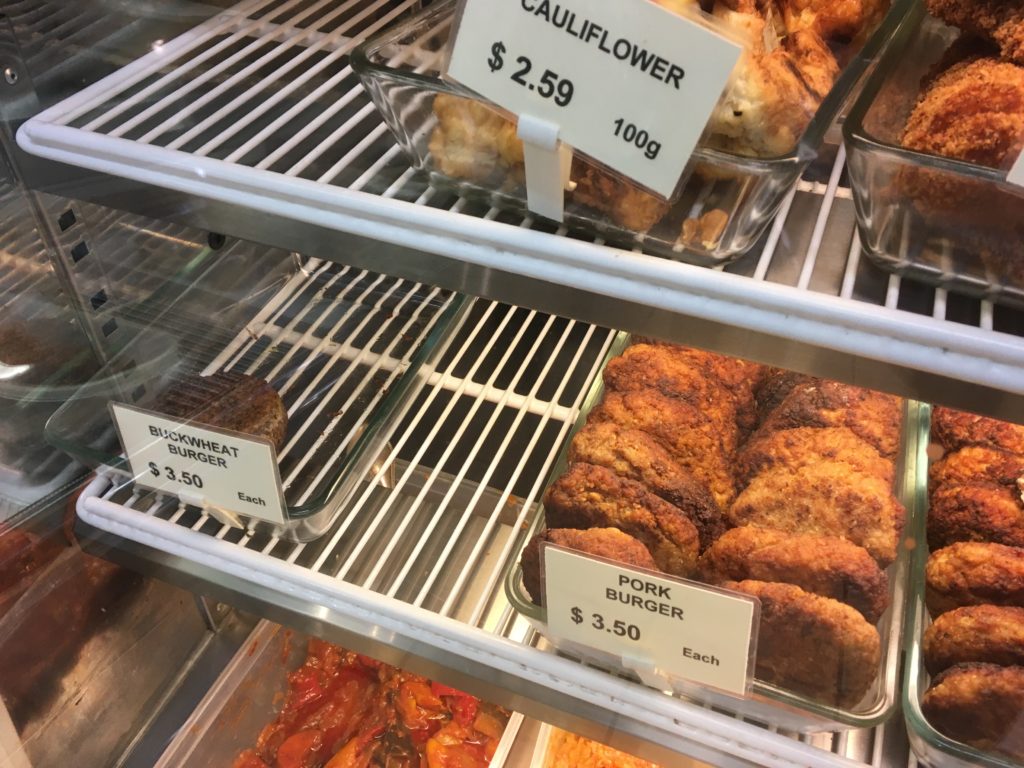 Cabbage roll st lawrence market toronto downstairs ukrainian and buckwheat patty