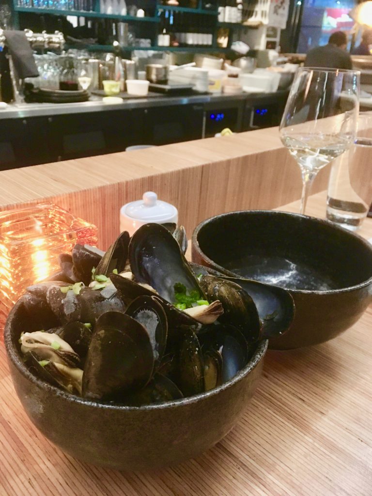 Mussels at Blossom Bar Montreal