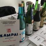 Sake tasting at Kampai Montreal