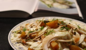 Fennel and Beet salad with Verjus