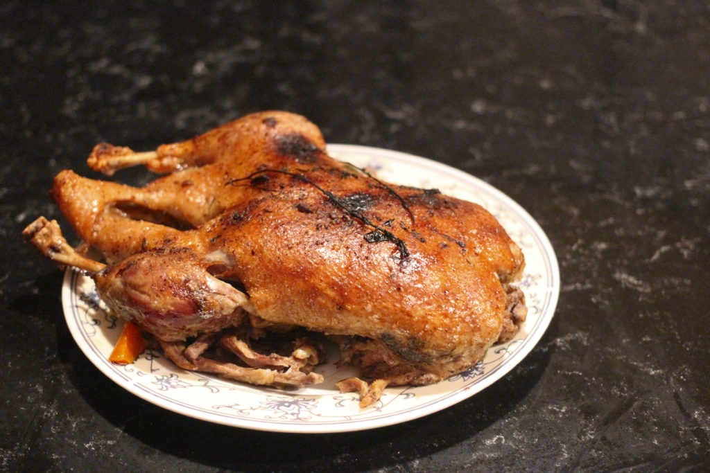 Whole Roasted duck