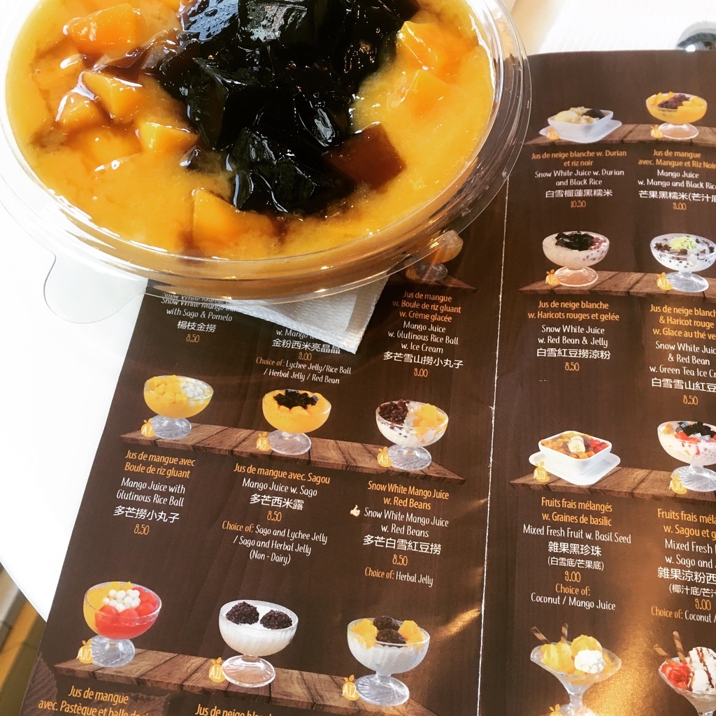 mango mango herb-grass-jelly montreal