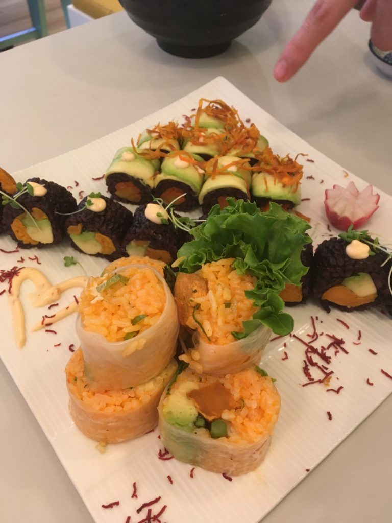 Ohana Sushi vegan montreal