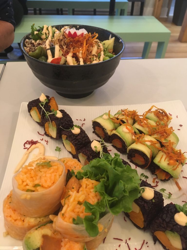 Ohana Sushi vegan montreal