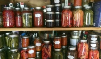 Canning cupboard 2019