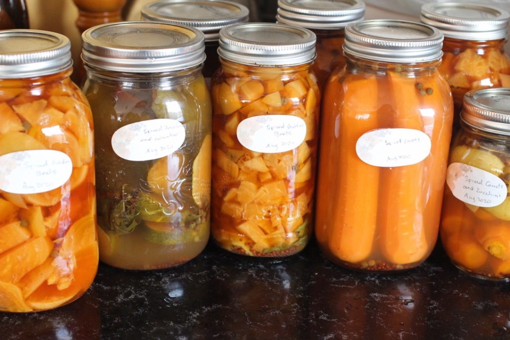 dill-pickles-pickled-carrots-pickled-golden-beets