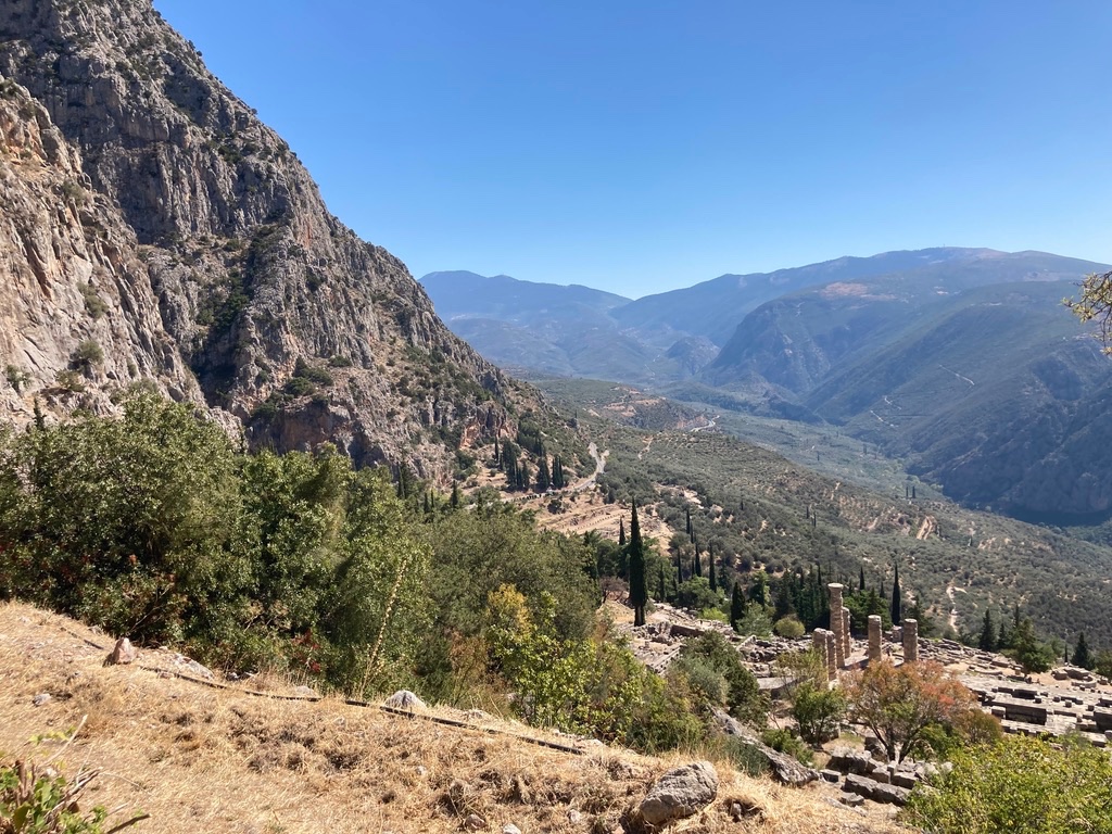 Delphi-rock climbing