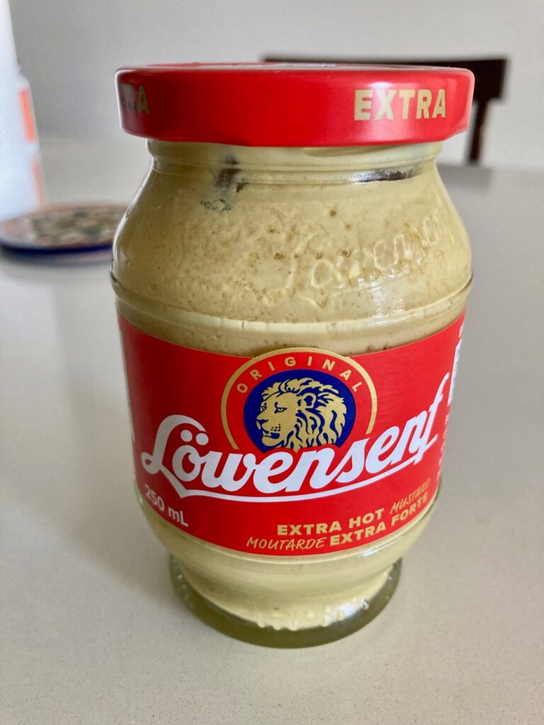 not-so-spicy mustard