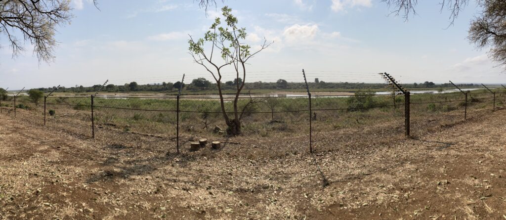 view from Lower Sabie rest camp bungalow